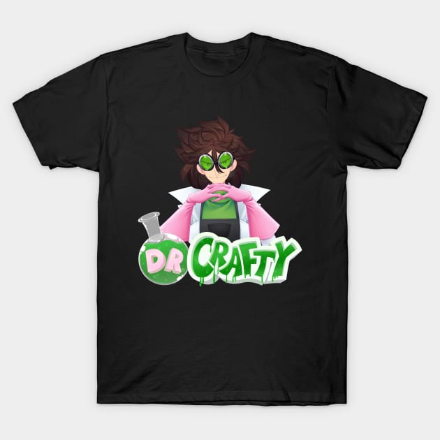 Dr Crafty Vtuber shirt - 2 T-Shirt by DrCrafty